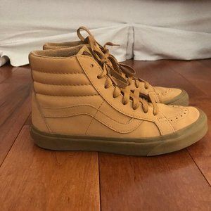 Tan Hightop Sneakers